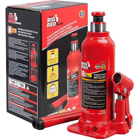 Big Red Ton Bottle Jack Tam B The Home Depot