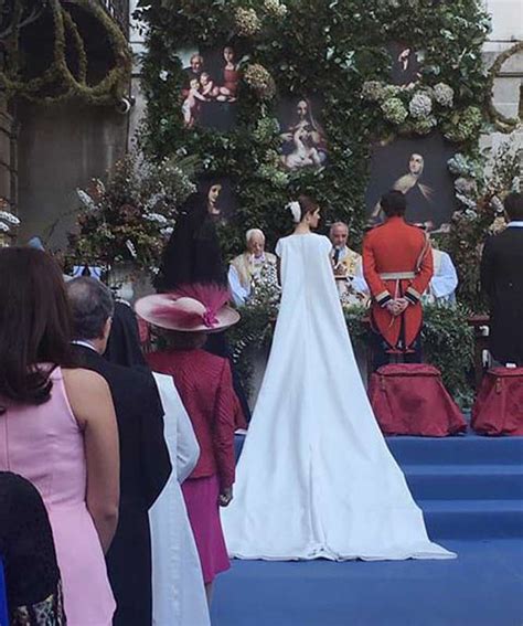 Mariage du duc de Huescar et de Sofia Palazuelos Noblesse Royautés