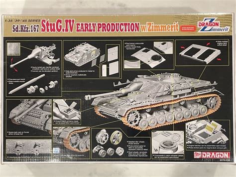 Dragon DML 6576 1 35 StuG IV Early Production Sd Kfz 167 With Zimmerit