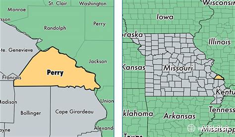 Perry County, Missouri / Map of Perry County, MO / Where is Perry County?