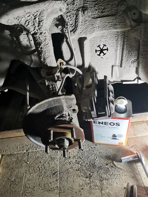 Тормозные диски и шумоизоляция — Mitsubishi Outlander (1G), 2,4 л, 2005 ...