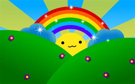 Sunshine, sparkles and rainbows!