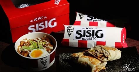 KFC Sisig Rice Bowl and KFC Sisig Burrito | YedyLicious Manila Food ...