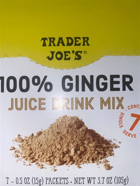 Trader Joe S Ginger Juice Drink Mix Source