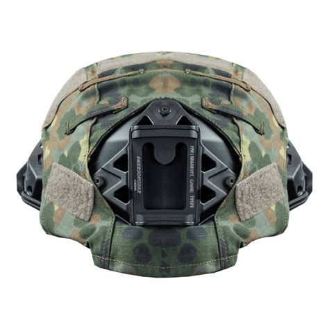 Mod Fast Helmet Cover Flecktarn Helm Zubeh R Helme Helm