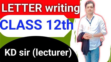 Letter Writing For Class 12th Rbse 12th English Writing Letter To Editor Class 12th Letter