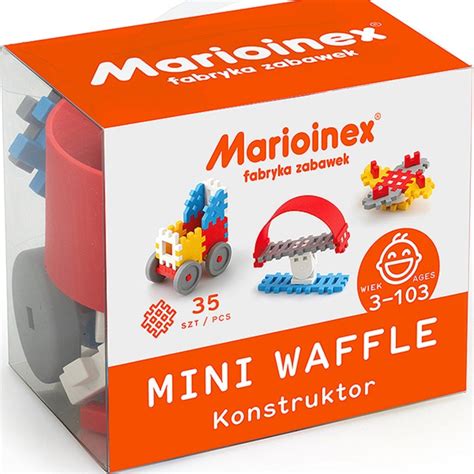 Klocki 35 el Mini Waffle Konstruktor Chłopiec Sklep 3xk pl