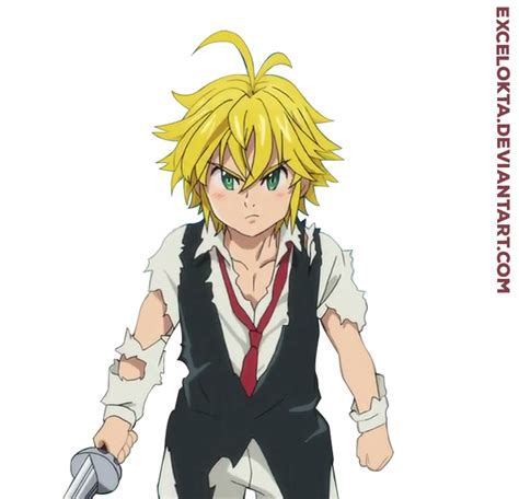 Meliodas Render By Excelokta On Deviantart