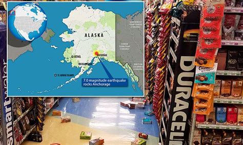 7 0 Magnitude Earthquake Rocks Buildings In Anchorage Daily Mail Online