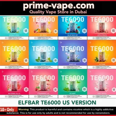 New Elfbar Te Puffs Disposable Vape In Dubai Us Version