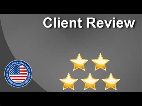 Federal Processing Registry Palm Harbor Impressive 5 Star Review By