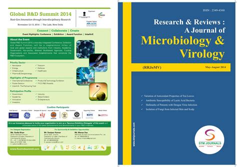 Research & reviews a journal of microbiology & virology (vol4, issue2 ...