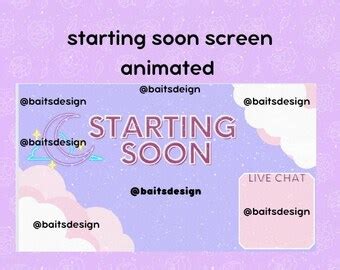 Spooky Animated Starting Soon Screen - Etsy