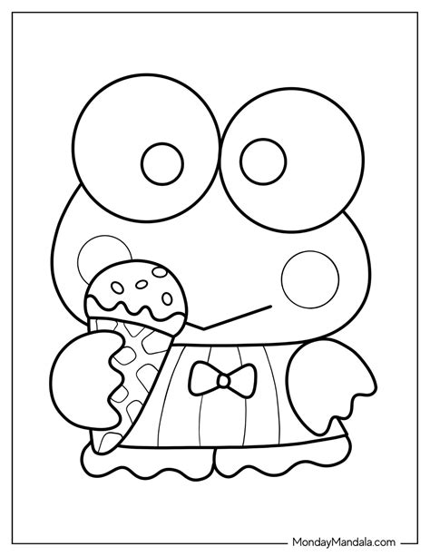 20 Keroppi Coloring Pages Free PDF Printables