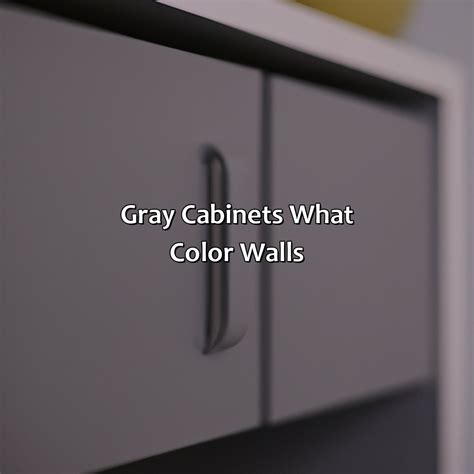 What Color For Walls With Gray Cabinets At Michael Garcia Blog