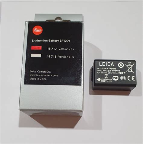 Leica Bp Dc Lithium Ion Battery Bnib Original Leica Code