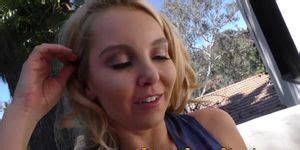 Blonde Teenager Footfucks Tnaflix