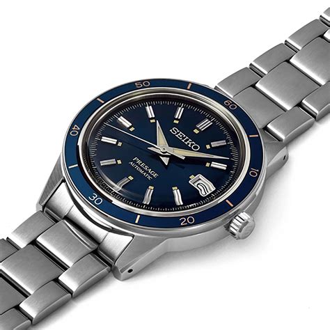 Seiko Presage Style S Series Srpg J Automatic Blue Dial Stainless