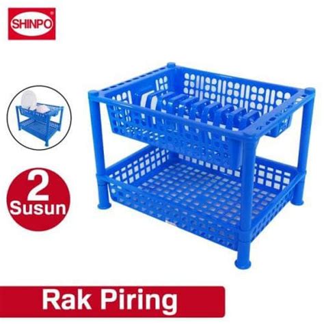 Jual RAK PIRING 2 SUSUN 828 Shopee Indonesia