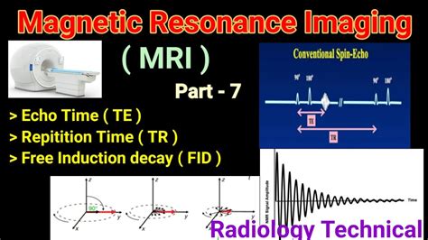 Mri Part Echo Time Te Repetition Time Tr Free