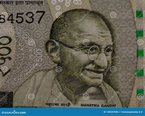 mahatma gandhi    rupee note editorial photo image  loan