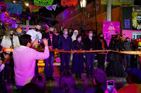 Inauguran Altar De Muertos Monumental En Escalinata De Santa Anita