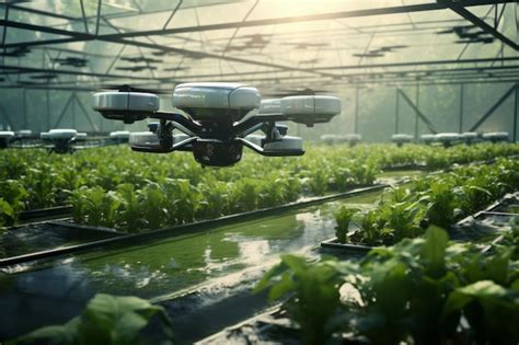 Premium Photo Smart Agriculture Using Drones And Iotfuture