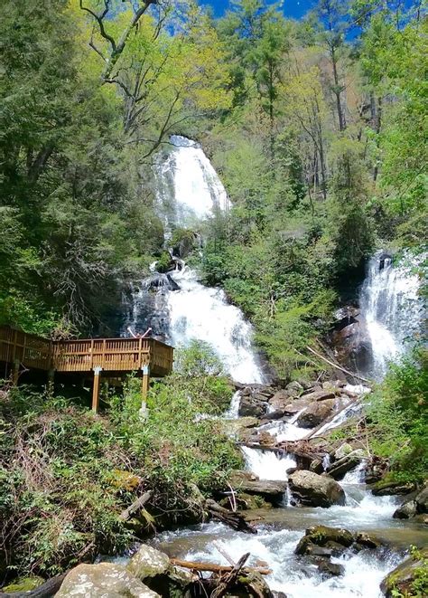 Anna Ruby Falls Helen Ga One Of The Many Falls In Northeast Ga