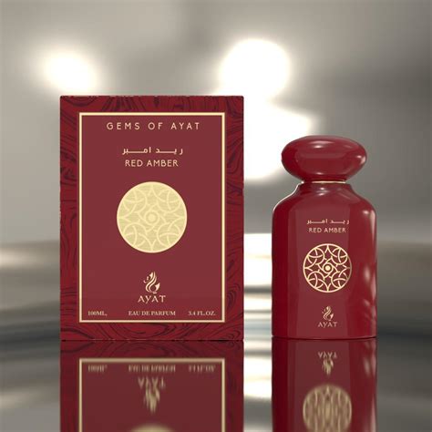 Eau De Parfum Red Amber Ayat Perfumes Ml