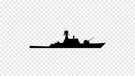 Destroyer Naval Ship Navy Ship Transport Silhouette Png Pngegg