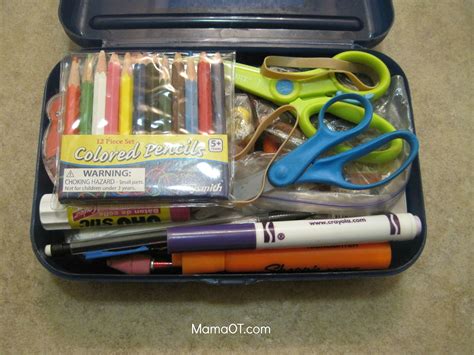 What's in My Therapy Box?: 60+ Supplies for School-Based OTsMama OT