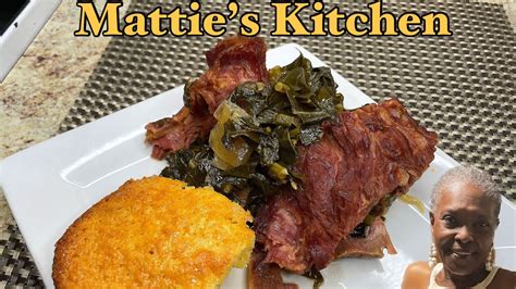 Award Winning Collard Greens Recipe With Smoked Neck Bone For Beginners Mattie S Kitchen