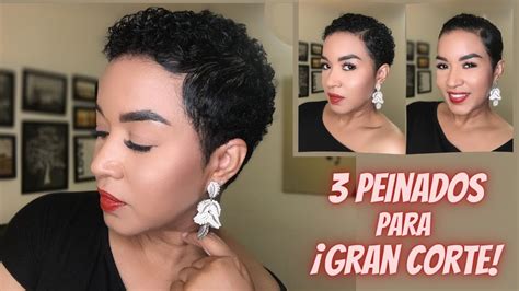 Peinados Para Gran Corte Cabello Rizado B C Youtube