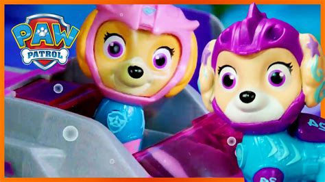 Aqua Pups Save Puplantis From A Sand Tornado Paw Patrol Toy Play