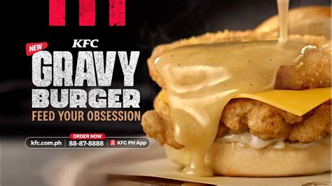 New Kfc Gravy Burger Youtube