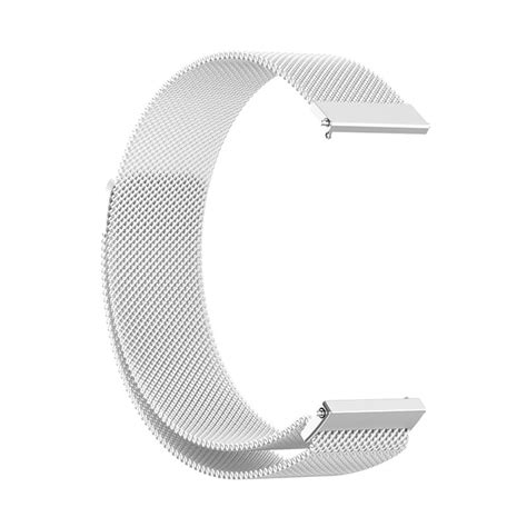 Köp Milanese Loop Metall Armband 20 mm Silver Teknikhallen se