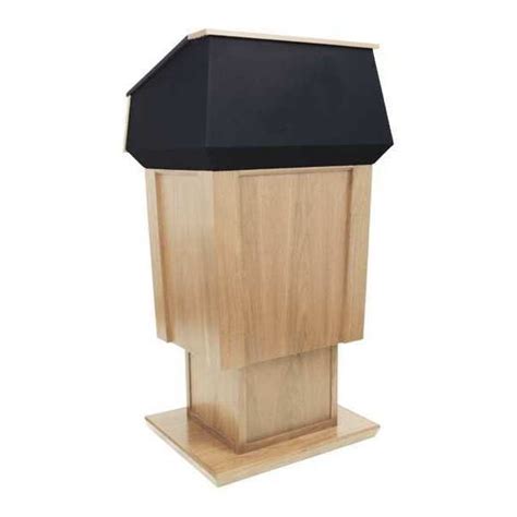 Amplivox Sound Systems Patriot Power Lift Lectern Maple Sn3040a Mp Zoro