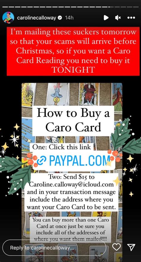 Caroline Calloway Is Offering a Discounted Scam for the Holidays