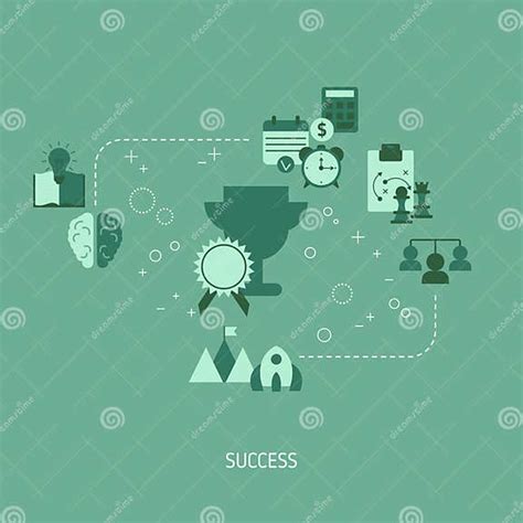 Concept Of Business Success Stock Vector Illustration Of Office Growth 183259752