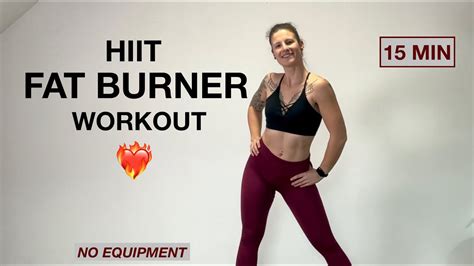 Hiit Fatburning Workout Cardio Loose Weight Workout Calories