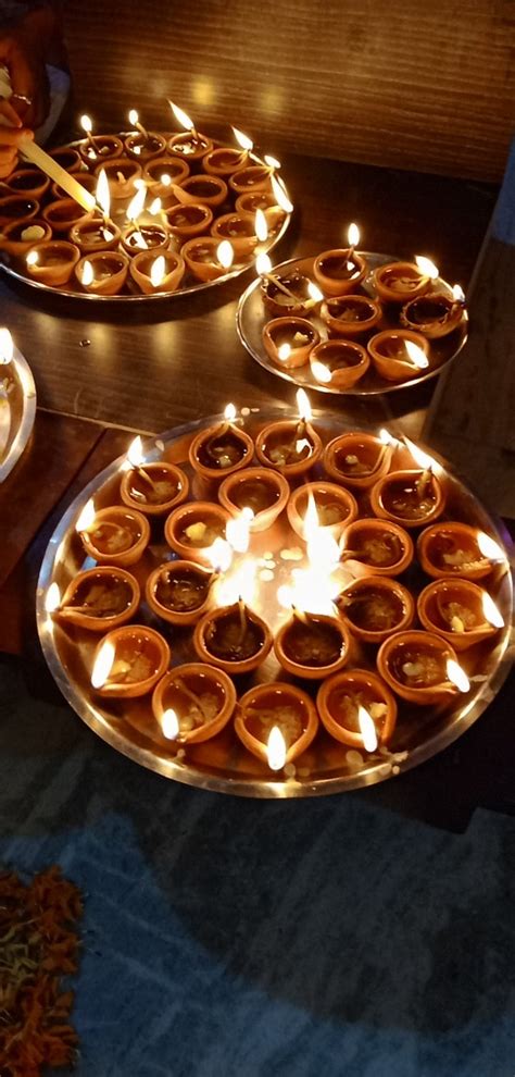 Diwali diya decorations. : r/IndiaSpeaks