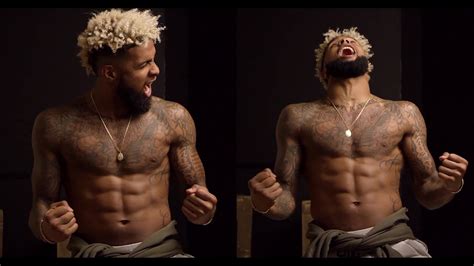 Watch Watch Odell Beckham Jr Flex In Falls Boldest Menswear Gq