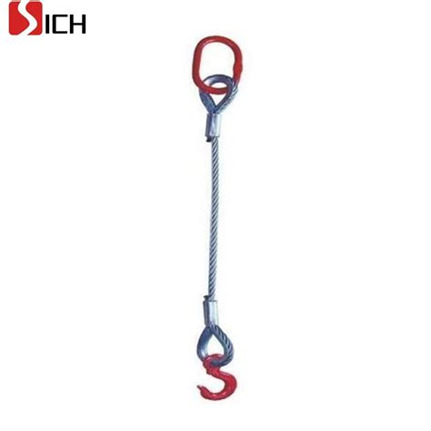 Galvanized Steel Core Single-Limb Lifting Wire Rope Sling - Wire Rope