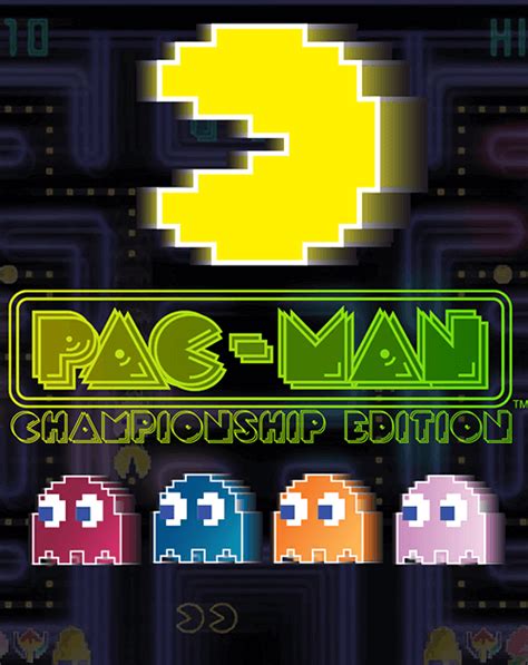 Pac-Man Championship Edition (video game, maze chase, arcade, ghost, real-time, pixel art, top ...