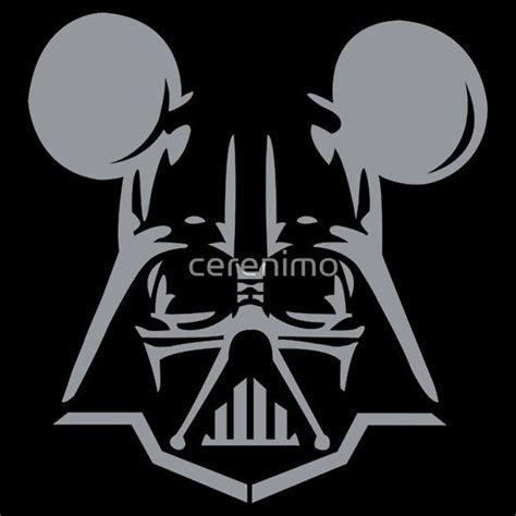 Darth Vader Mickey Mouse Mousehead By Cerenimo Darth Vader Darth Vader