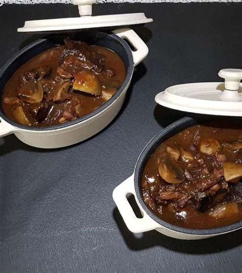 Boeuf Mijot Au Vin Rouge Aux Lardons Champignons Et La Tomate Artofit