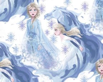 Disney Princess Elsa Frozen Fabric By Fat Quarter Fq Half Many Patterns