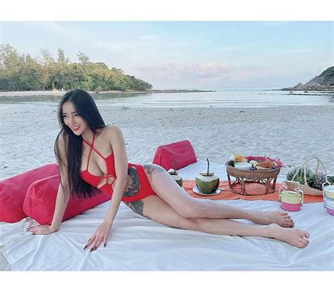 Hot girl Thái Lan diện bikini khoe hình xăm nơi hiểm hóc Ảnh đẹp diemhendulich net