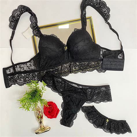 Conjunto Premium Malícia Preto Linda Moreira Moda Intíma