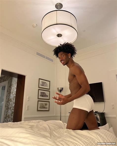 Lil Nas X Nude And Sexy Underwear Photos The Men Men